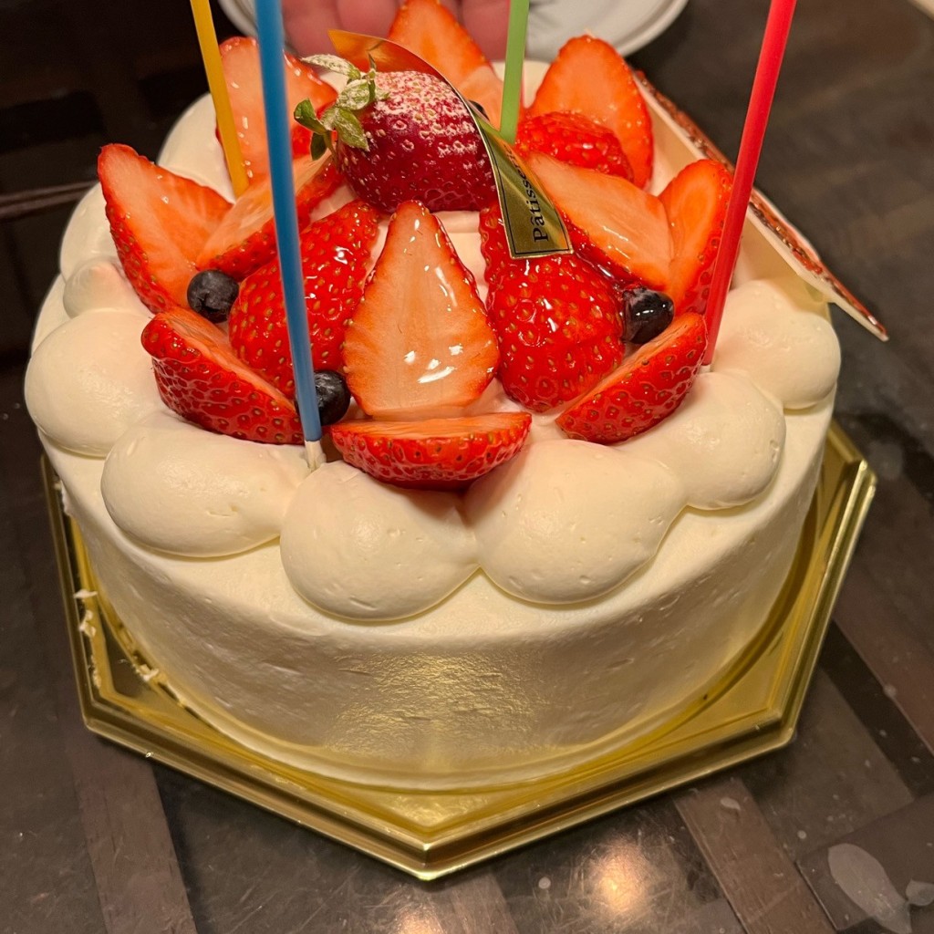 ユーザーが投稿したホールケーキの写真 - 実際訪問したユーザーが直接撮影して投稿した植松ケーキパティスリー ルナンジュの写真