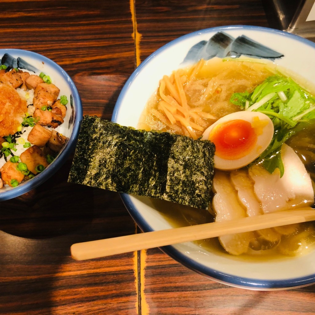 ユーザーが投稿した麺変更 (真空手もみ麺)の写真 - 実際訪問したユーザーが直接撮影して投稿した麻布十番ラーメン専門店AFURI 麻布十番店の写真