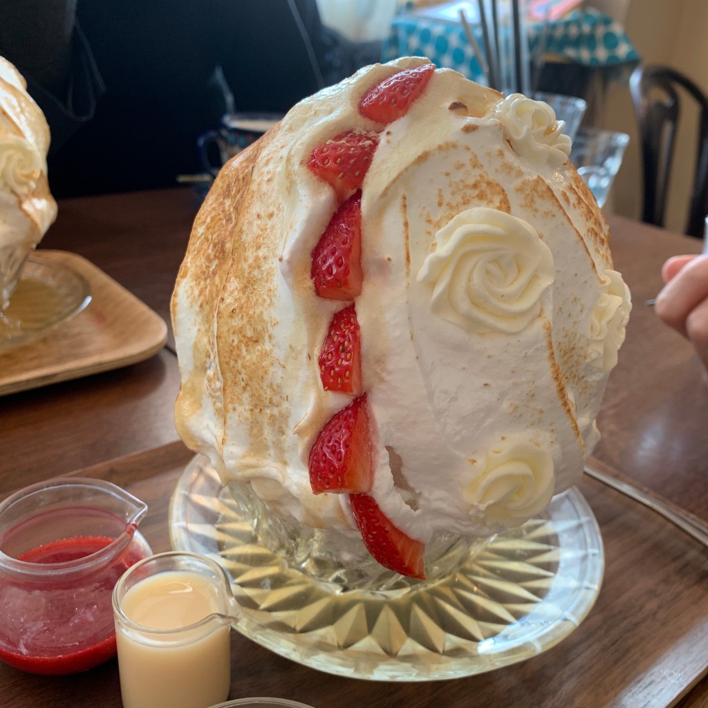ユーザーが投稿したベリーの焼き氷の写真 - 実際訪問したユーザーが直接撮影して投稿した吉祥寺南町カフェCafe Lumiereの写真