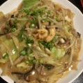 皿うどん(太麺) - 実際訪問したユーザーが直接撮影して投稿した松浦町居酒屋杉の家の写真のメニュー情報
