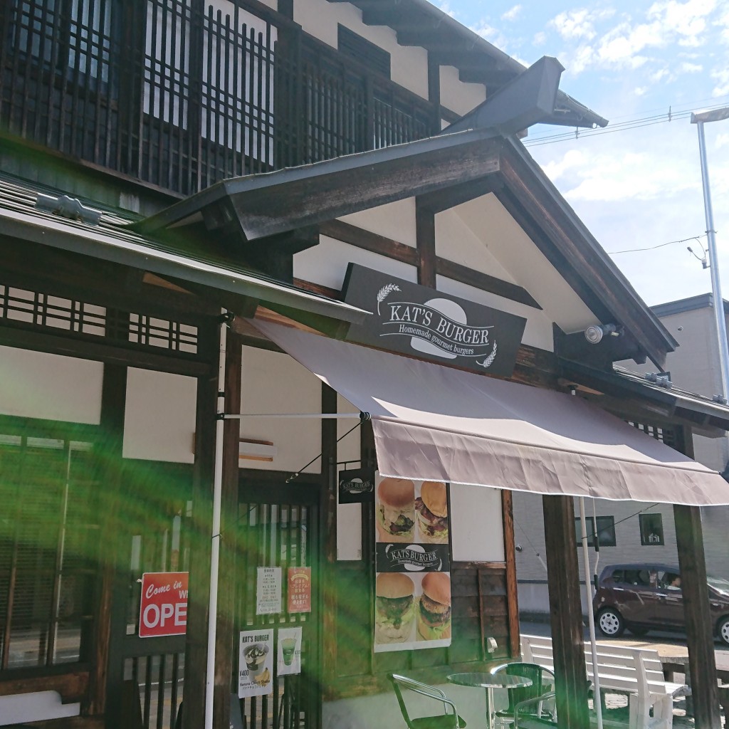 実際訪問したユーザーが直接撮影して投稿した花輪ハンバーガーKAT`S BURGER(カッツバーガー)の写真