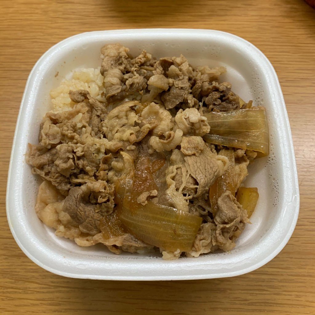 ユーザーが投稿した牛丼並弁当の写真 - 実際訪問したユーザーが直接撮影して投稿した大通南牛丼すき家 236号帯広大通店の写真