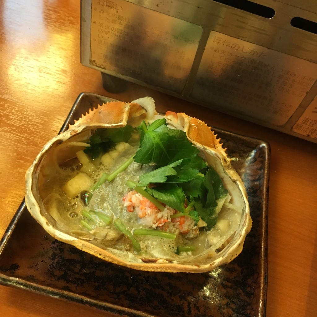ユーザーが投稿したカニ味噌甲羅焼きの写真 - 実際訪問したユーザーが直接撮影して投稿した本通居酒屋豊丸水産 広島本通り店の写真