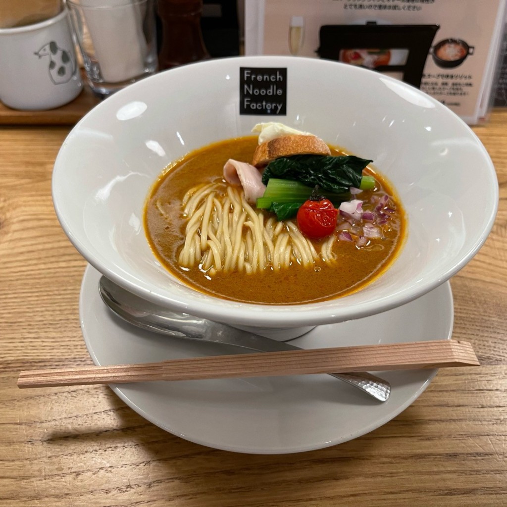 DaiKawaiさんが投稿した春日ラーメン / つけ麺のお店French Noodle Factory 東京ドームシティラクーア店/フレンチ ヌードル ファクトリー トウキョウドームシティラクーアテンの写真