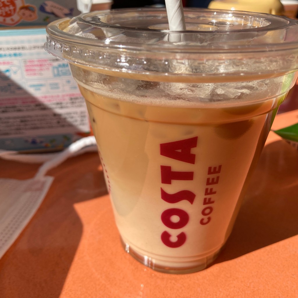 ユーザーが投稿したCOSTA ラテの写真 - 実際訪問したユーザーが直接撮影して投稿した金城ふ頭サンドイッチファクトリー・サンドウィッチ・カンパニーの写真