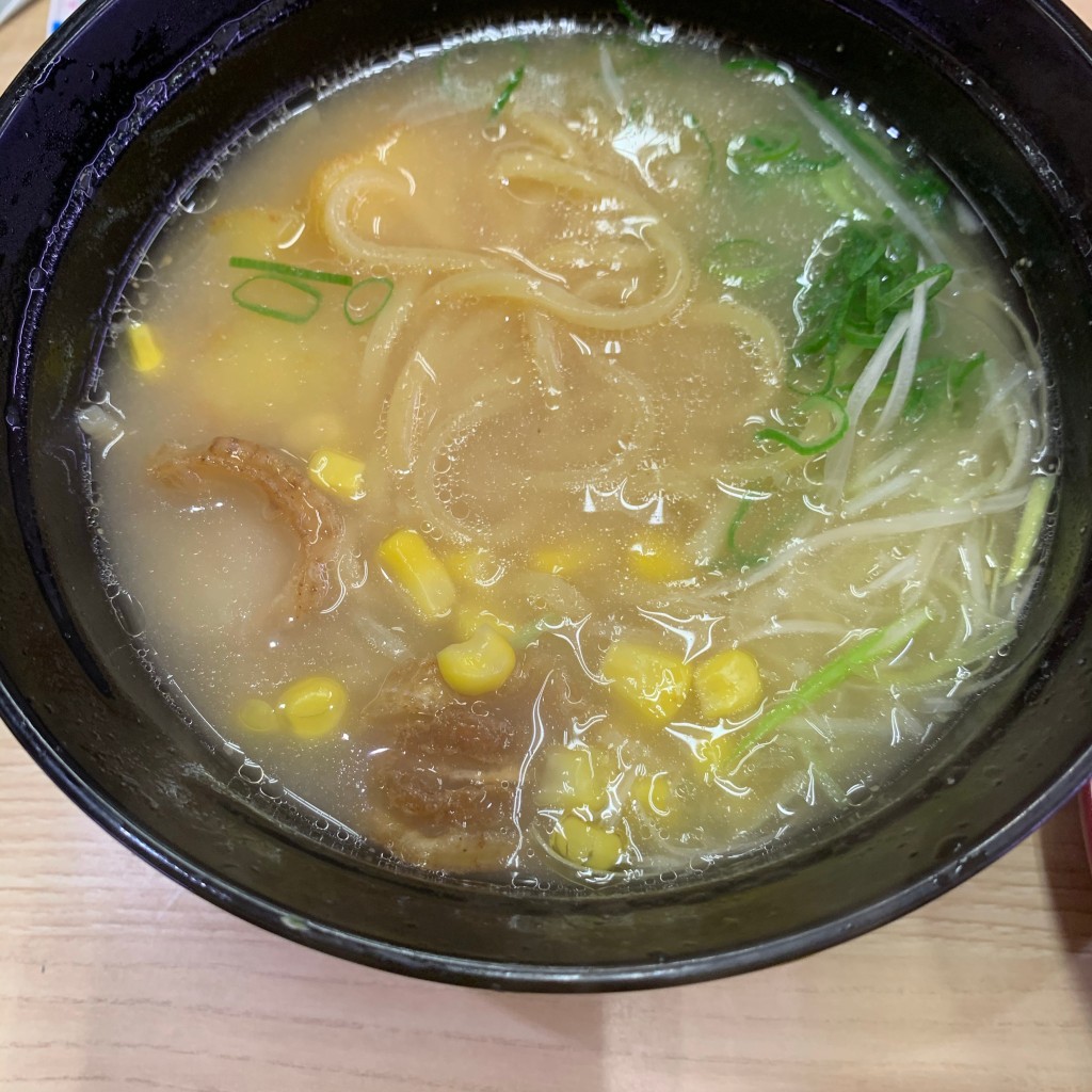 ユーザーが投稿した330円ラーメンの写真 - 実際訪問したユーザーが直接撮影して投稿した深大寺北町回転寿司スシロー調布店の写真