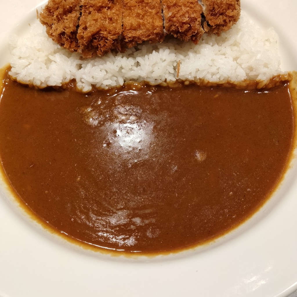 ユーザーが投稿したロースかつカレーの写真 - 実際訪問したユーザーが直接撮影して投稿した仙川町カレーマイカリー食堂 仙川店の写真