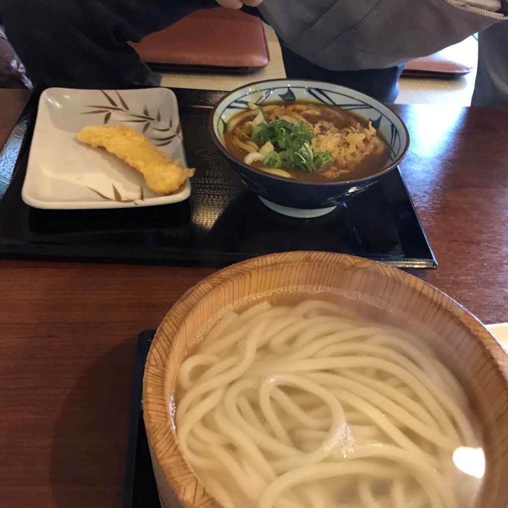 ユーザーが投稿したカレーうどんの写真 - 実際訪問したユーザーが直接撮影して投稿した宮島口西うどん丸亀製麺 宮島口店の写真