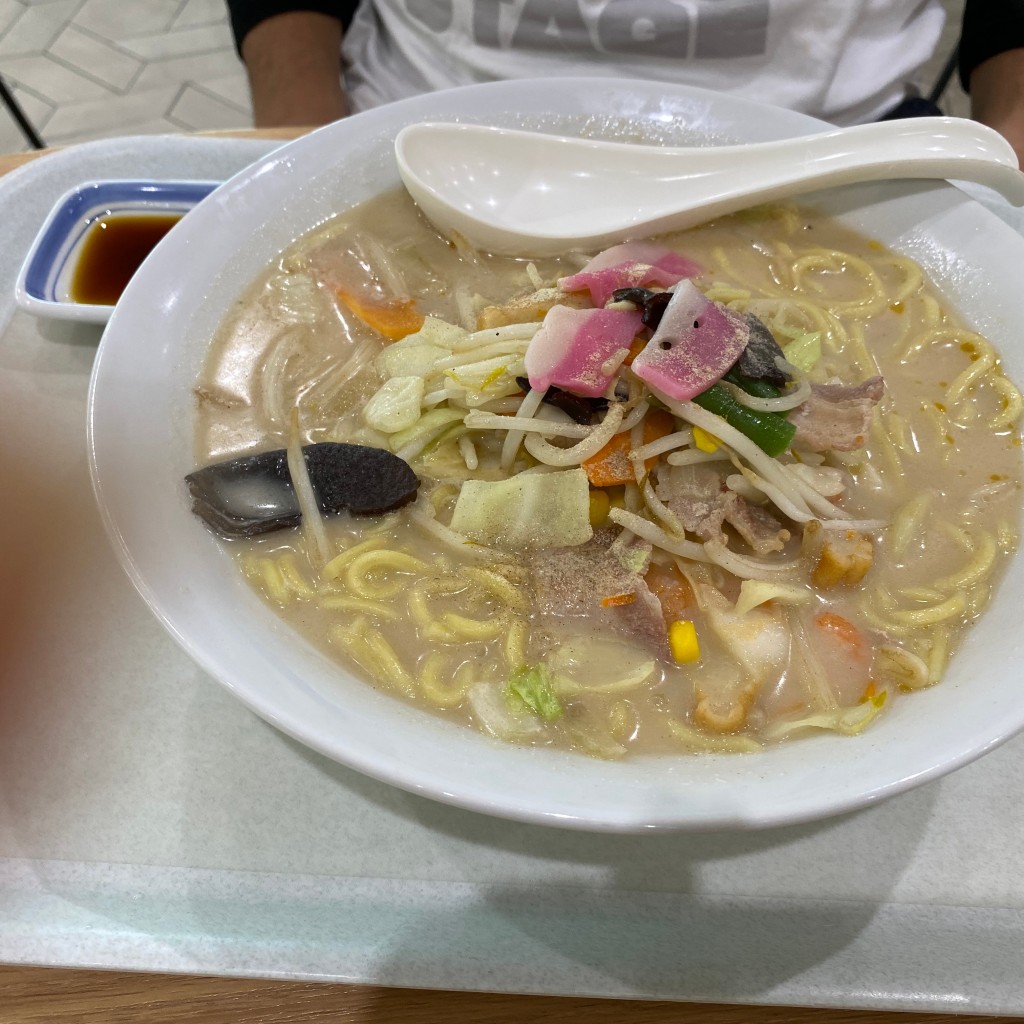 ユーザーが投稿したちゃん5個S麺1.5倍の写真 - 実際訪問したユーザーが直接撮影して投稿した新山下ちゃんぽんリンガーハット ドン・キホーテ山下公園店の写真