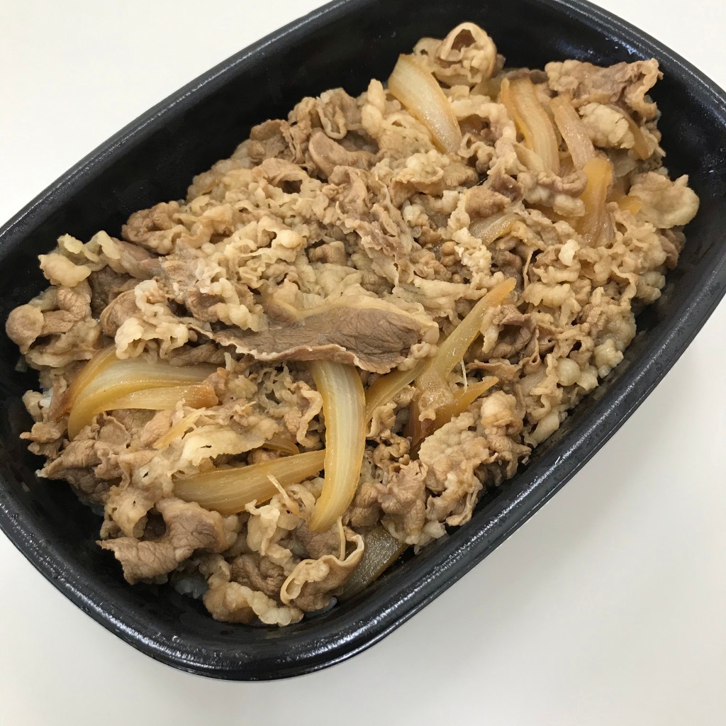 ユーザーが投稿したメガ牛丼弁当の写真 - 実際訪問したユーザーが直接撮影して投稿した浅江牛丼すき家 188号光浅江店の写真