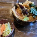 おろしそばと穴子丼 - 実際訪問したユーザーが直接撮影して投稿した荒井うどん萬吉禎の写真のメニュー情報