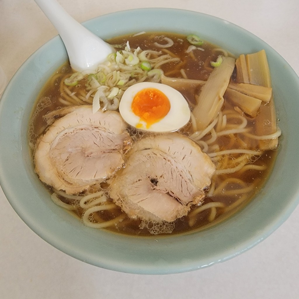 ユーザーが投稿したしょうゆラーメン+半チャーハンの写真 - 実際訪問したユーザーが直接撮影して投稿した神宮前ラーメン専門店時田屋の写真