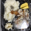 唐揚げ弁当 - 実際訪問したユーザーが直接撮影して投稿した吉野たこ焼きたこやき風風 野田阪神2号店の写真のメニュー情報