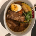 実際訪問したユーザーが直接撮影して投稿した丸の内カレーHokkaido Soup Curry Suage 丸の内店の写真