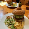 カジューバーガーセット - 実際訪問したユーザーが直接撮影して投稿した上原町ハンバーガーKaju Burger 豊田店の写真のメニュー情報