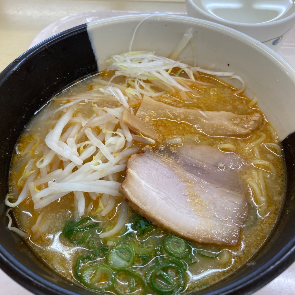 ユーザーが投稿した甘麹生みそラーメンの写真 - 実際訪問したユーザーが直接撮影して投稿した曙町ラーメン / つけ麺IKUSカフェテリアの写真