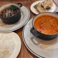 カレーハンバーグ - 実際訪問したユーザーが直接撮影して投稿した吉敷町カフェブッシュウィック グリル さいたま新都心店の写真のメニュー情報