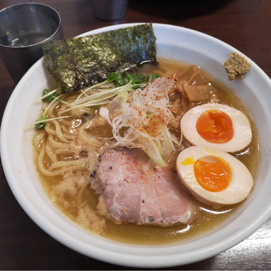 ユーザーが投稿した濃厚醤油ラーメンの写真 - 実際訪問したユーザーが直接撮影して投稿した喜多町ラーメン / つけ麺麺や真登の写真