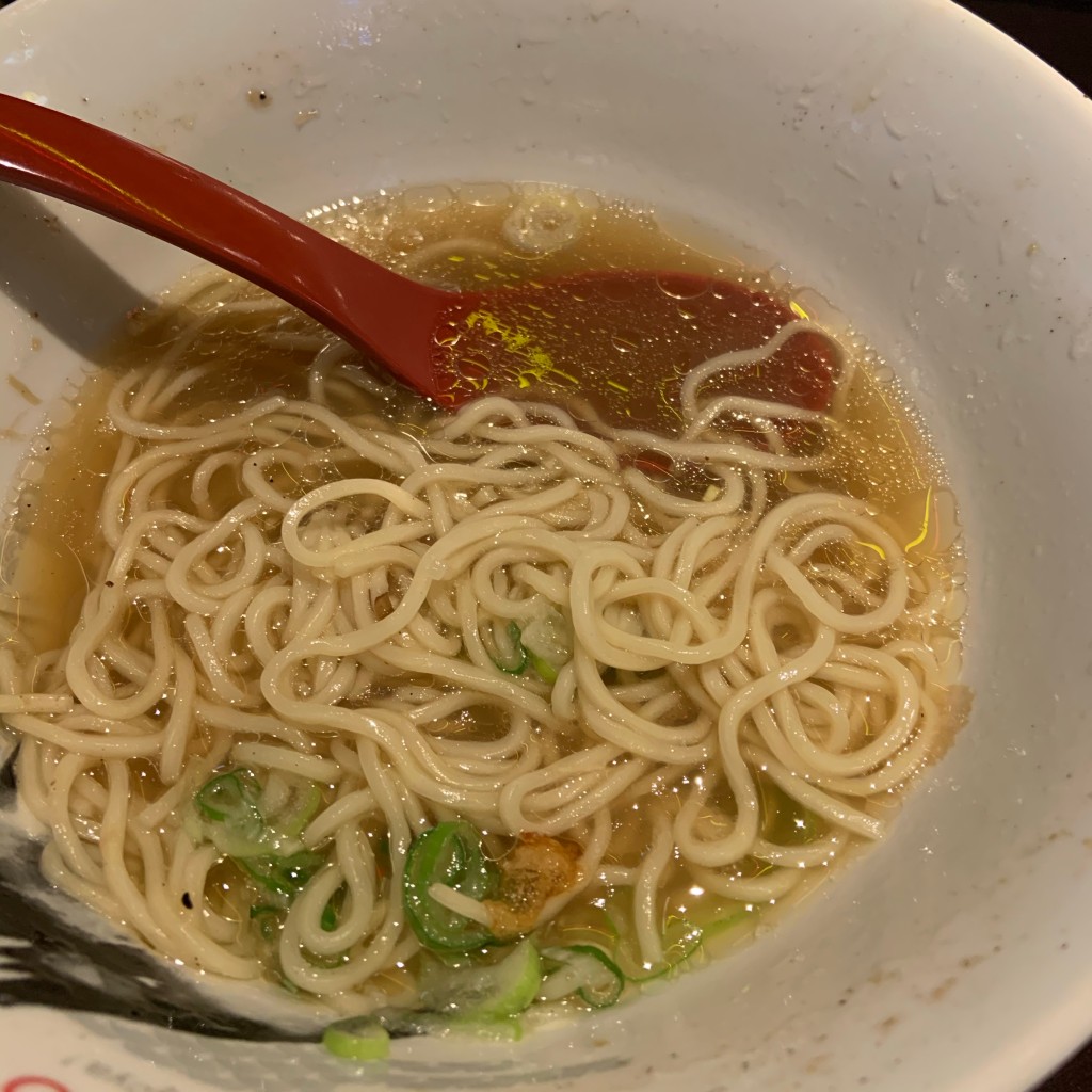 ユーザーが投稿した塩ラーメンの写真 - 実際訪問したユーザーが直接撮影して投稿したセントレアラーメン専門店フジヤマゴーゴー シアトルラーメンスタンドの写真