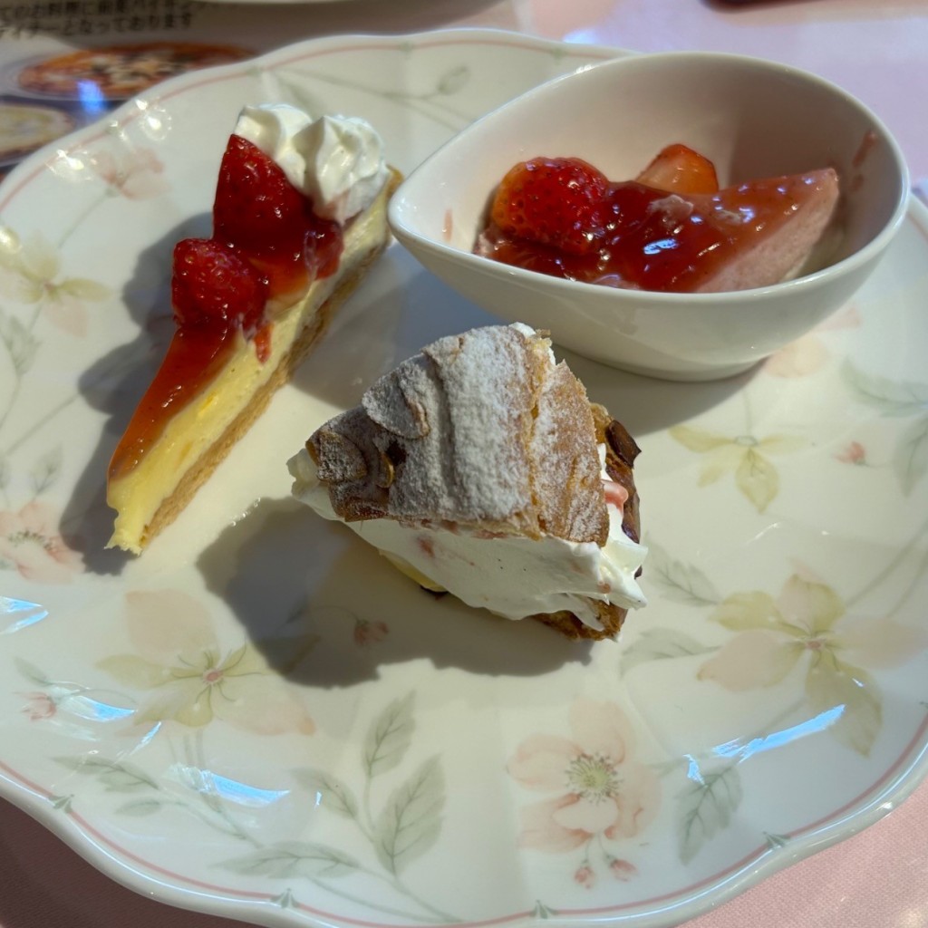 ユーザーが投稿したドルチェケーキの写真 - 実際訪問したユーザーが直接撮影して投稿した大塚西イタリアンキャナリィ・ロウ 広島店の写真
