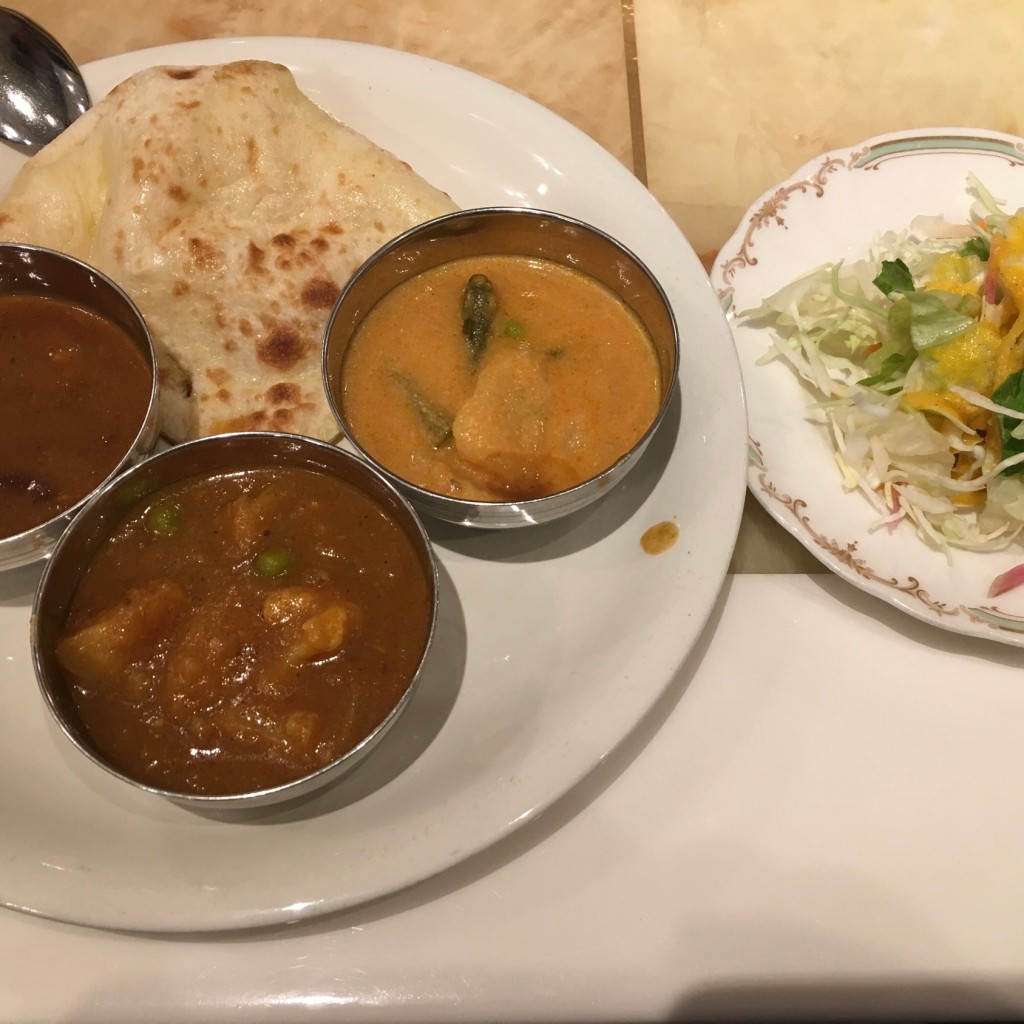 ユーザーが投稿したランチブッフェの写真 - 実際訪問したユーザーが直接撮影して投稿した神南インド料理ミラン・ナタラジ 渋谷店の写真