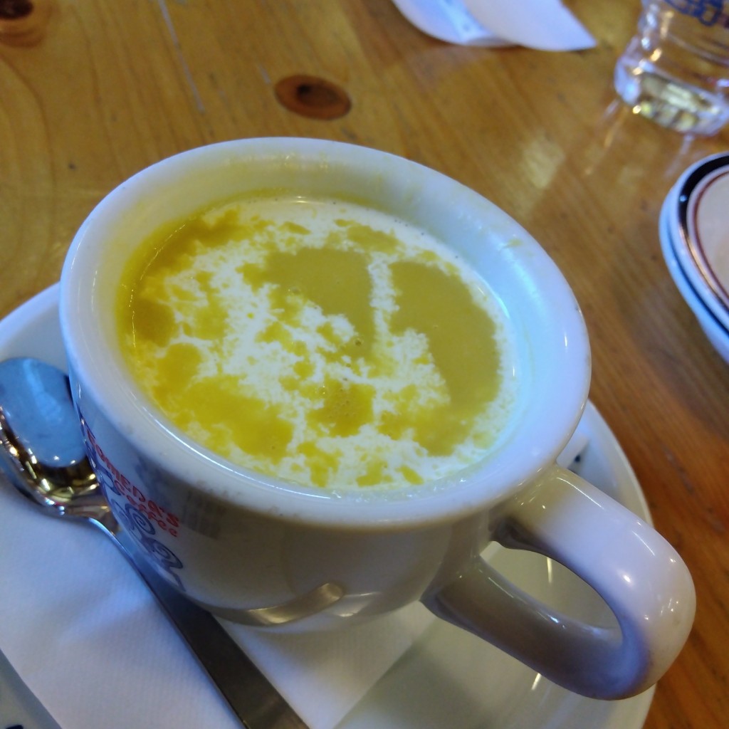 ユーザーが投稿したコーンスープの写真 - 実際訪問したユーザーが直接撮影して投稿した富浜町喫茶店コメダ珈琲店 岡山福浜店の写真