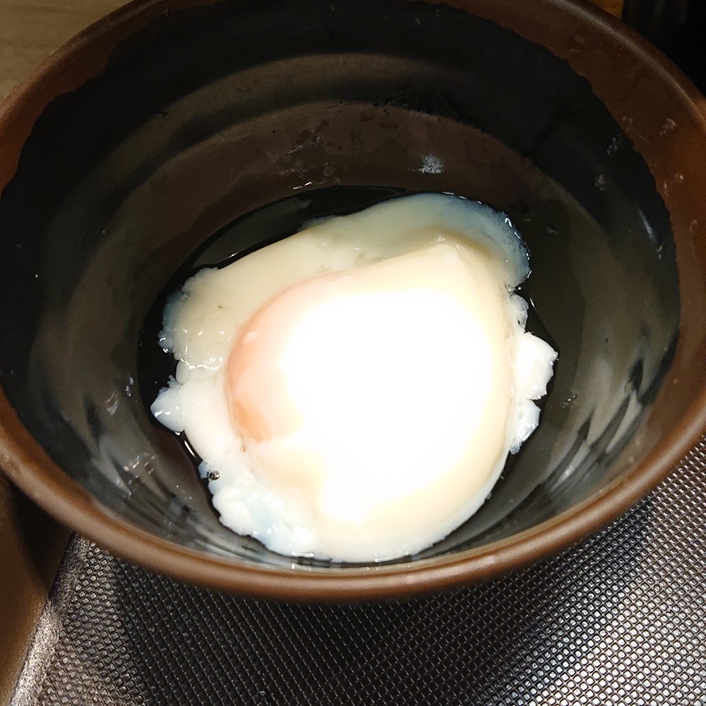 ユーザーが投稿した温泉卵の写真 - 実際訪問したユーザーが直接撮影して投稿した東大井そば名代 富士そば 大井町駅前店の写真