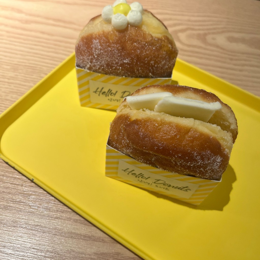 ユーザーが投稿したアンバターDonutsの写真 - 実際訪問したユーザーが直接撮影して投稿した百人町ドーナツHELLO DONUTSの写真