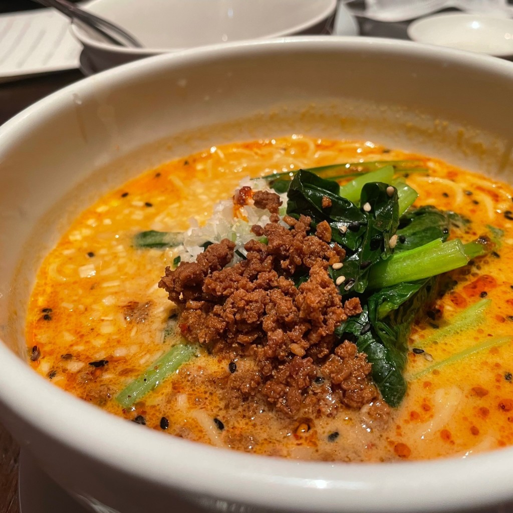 ユーザーが投稿した担々麺の写真 - 実際訪問したユーザーが直接撮影して投稿した東池袋中華料理​JOE'S SHANGHAI New York Sunshine City 59店の写真