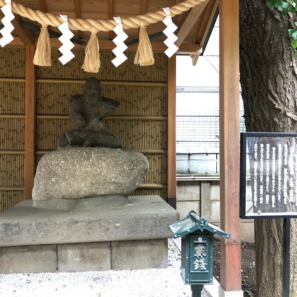実際訪問したユーザーが直接撮影して投稿した田無町地蔵 / 石造物楠木正成公像の写真