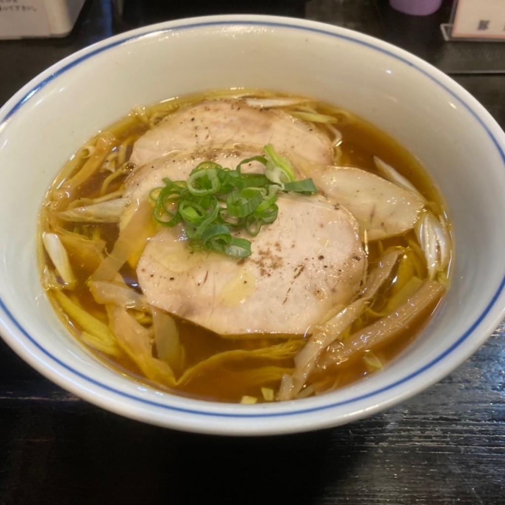 ユーザーが投稿した塩ラーメンの写真 - 実際訪問したユーザーが直接撮影して投稿した南塚口町ラーメン専門店ロックンビリーS1の写真