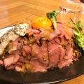 ローストビーフ丼 - 実際訪問したユーザーが直接撮影して投稿した仲町バル / バールオオミヤバルの写真のメニュー情報