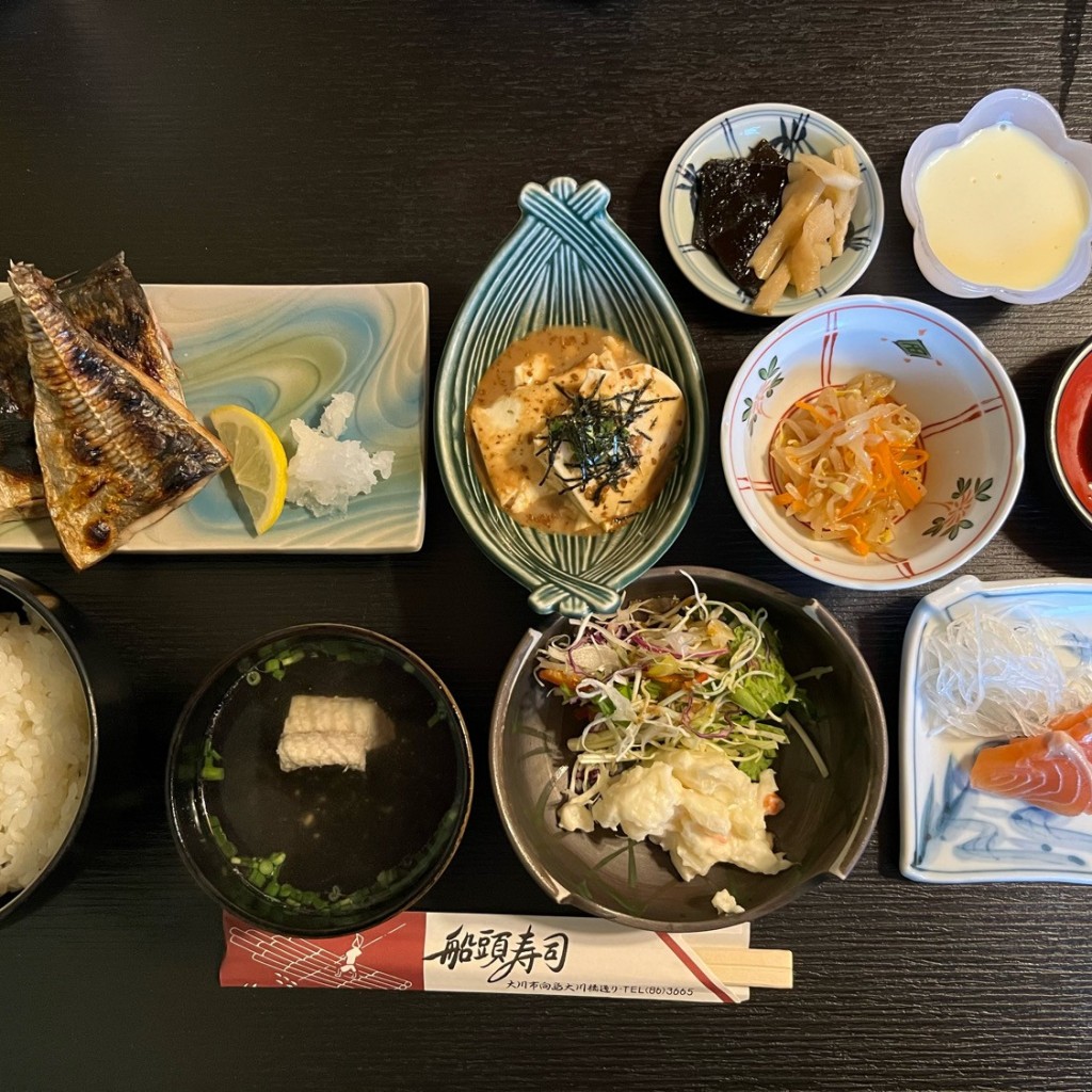 ユーザーが投稿した日替り御前の写真 - 実際訪問したユーザーが直接撮影して投稿した向島寿司船頭寿司の写真