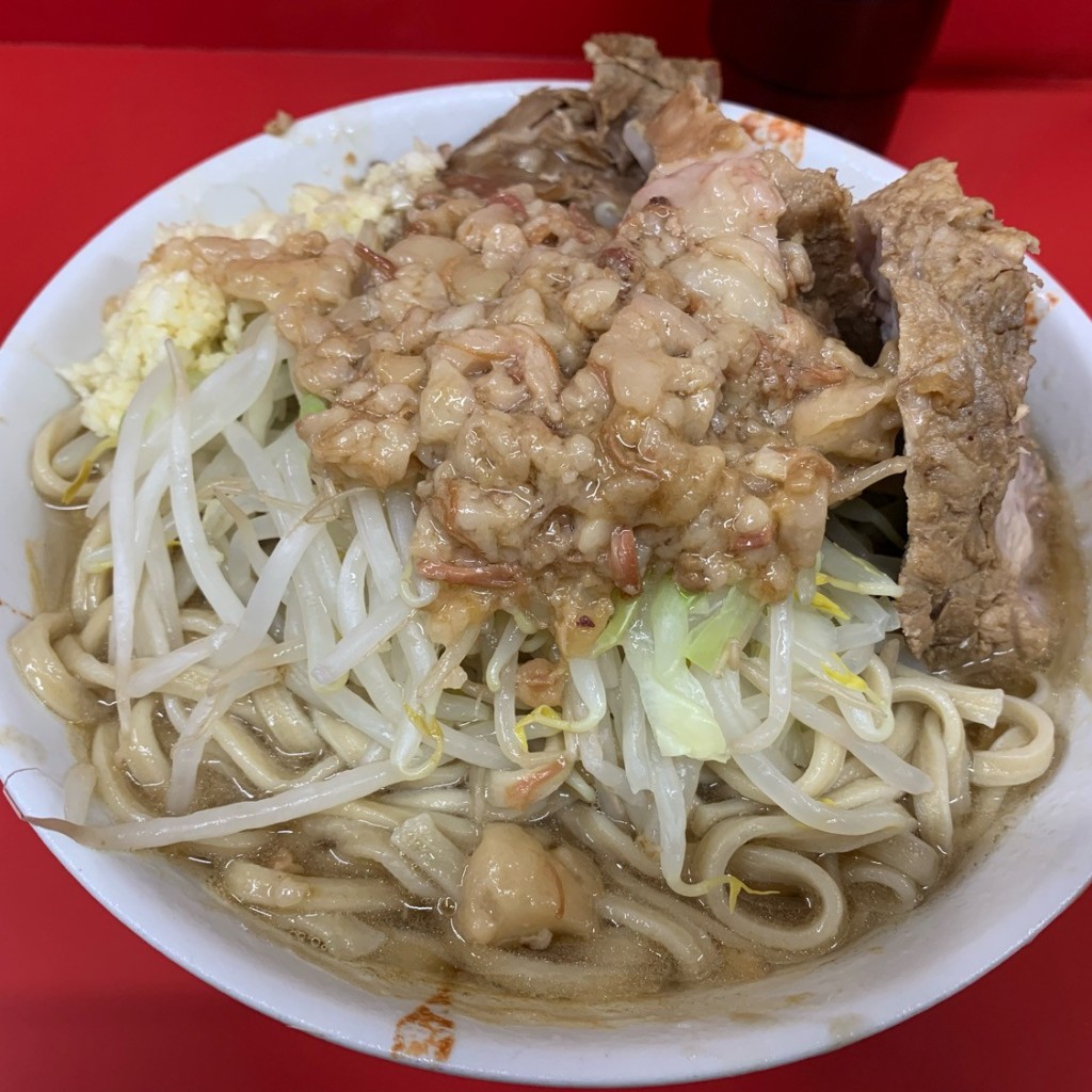 ねこぐりらさんが投稿した学園西町ラーメン専門店のお店ラーメン二郎 一橋学園店/ラーメンジロウ ヒトツバシガクエンテンの写真