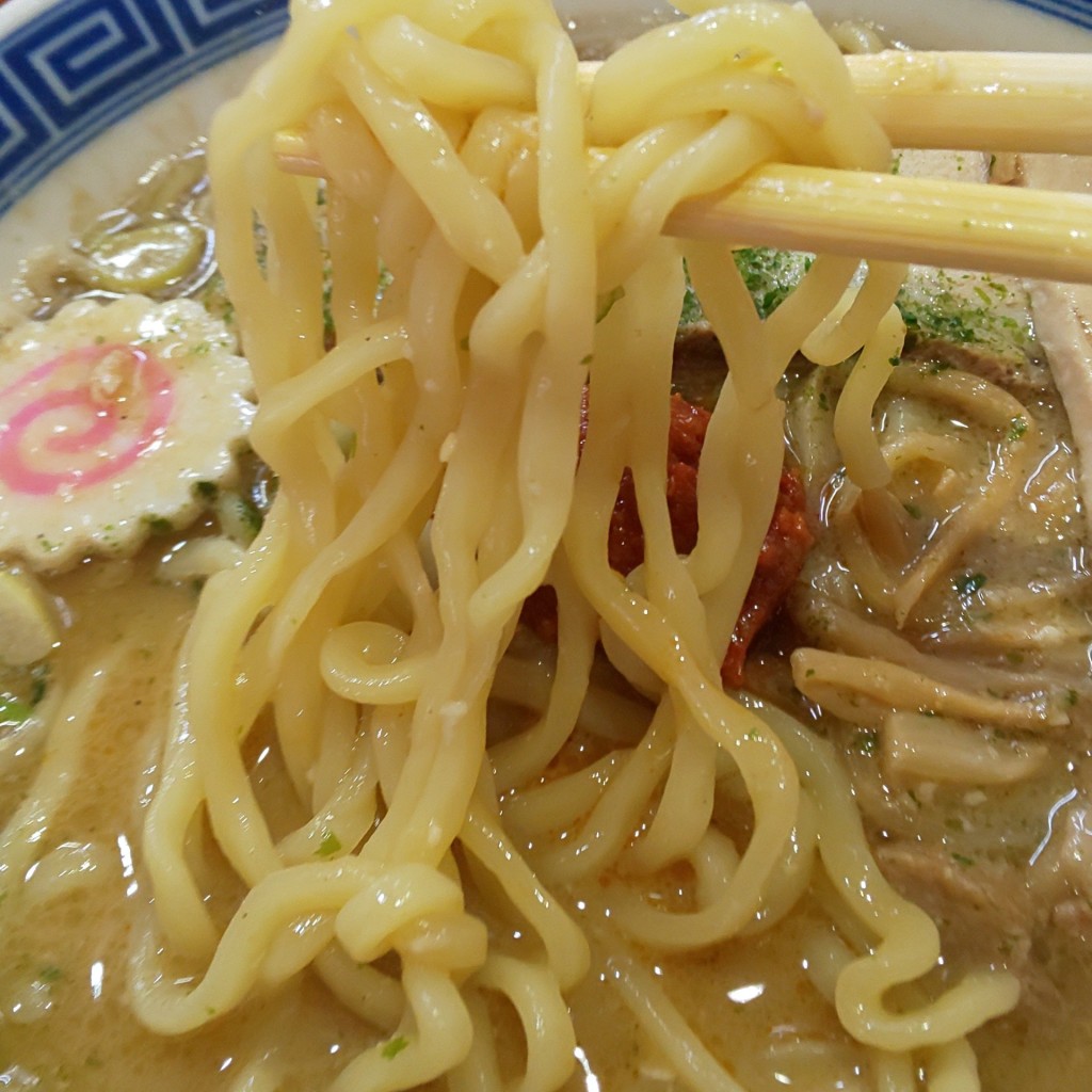 ユーザーが投稿したからみそラーメンの写真 - 実際訪問したユーザーが直接撮影して投稿した弥生町ラーメン専門店からみそラーメン ふくろう 関店の写真