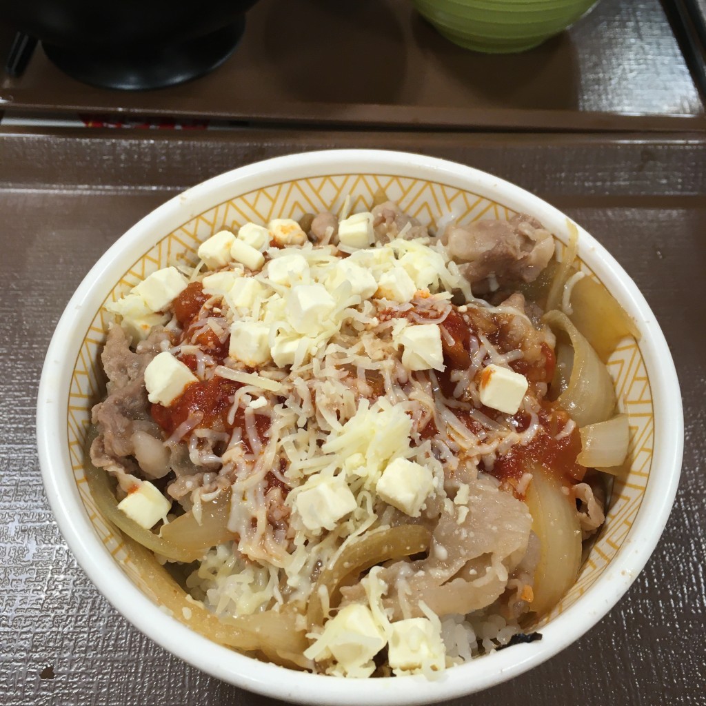 ユーザーが投稿した牛丼並の写真 - 実際訪問したユーザーが直接撮影して投稿した椿町牛丼すき家 名駅西店の写真