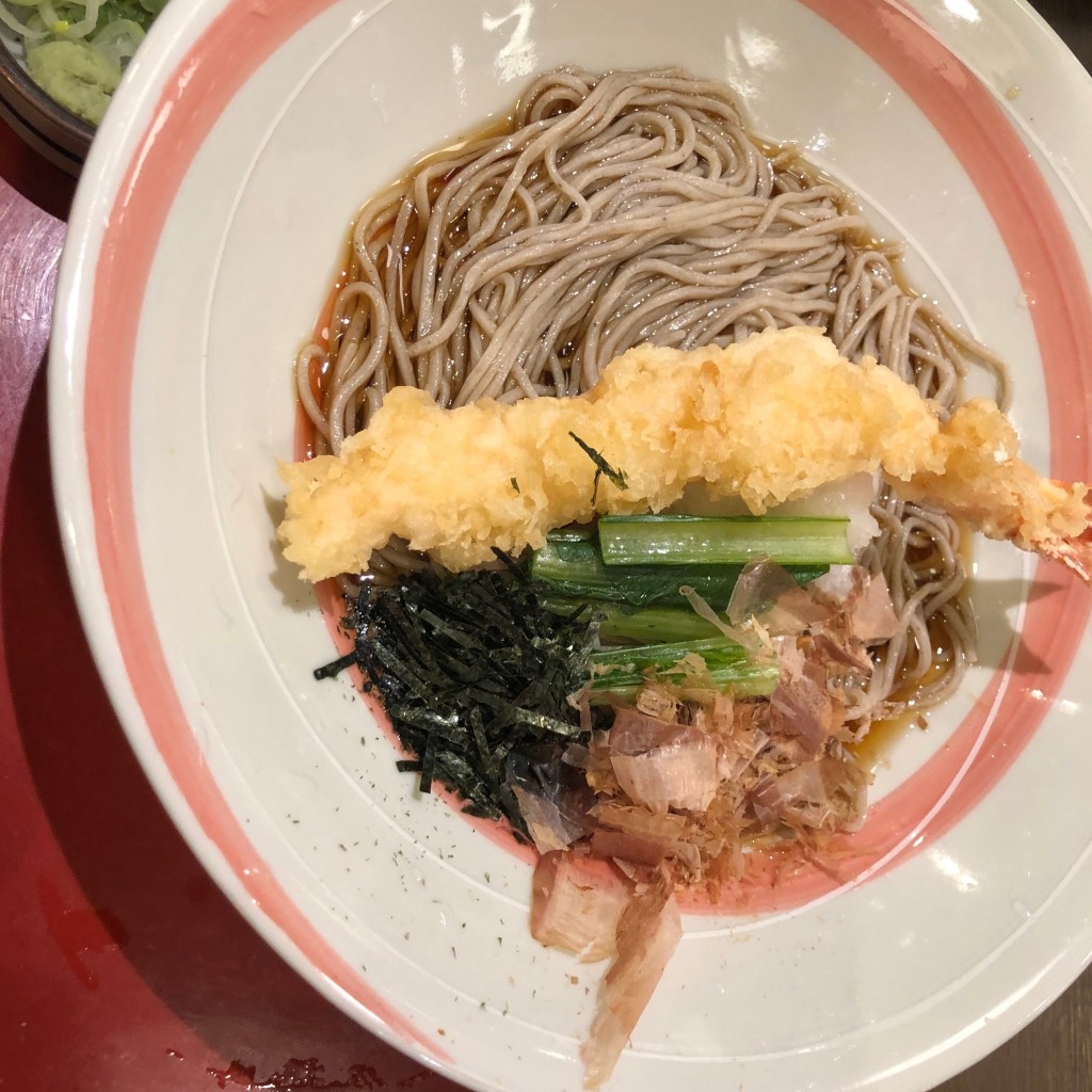 ユーザーが投稿した大海老おろしそばの写真 - 実際訪問したユーザーが直接撮影して投稿した小割通和食 / 日本料理和食麺処サガミ 土古店の写真