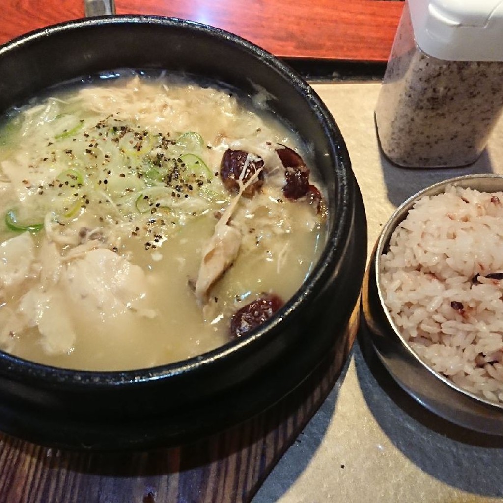 ユーザーが投稿したサムゲタンの写真 - 実際訪問したユーザーが直接撮影して投稿した大久保韓国料理両班の写真