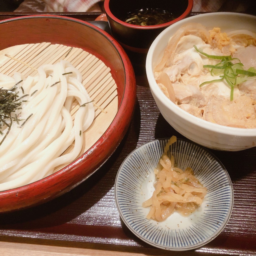 ユーザーが投稿した親子丼定食の写真 - 実際訪問したユーザーが直接撮影して投稿した三国ヶ丘御幸通うどん杵屋 堺東髙島屋アップル店の写真