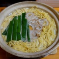 実際訪問したユーザーが直接撮影して投稿した新本町ラーメン / つけ麺鍋焼きラーメン千秋の写真