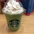 抹茶クリームフラペチーノ - 実際訪問したユーザーが直接撮影して投稿した旭町カフェスターバックスコーヒー セレオ八王子北館店の写真のメニュー情報