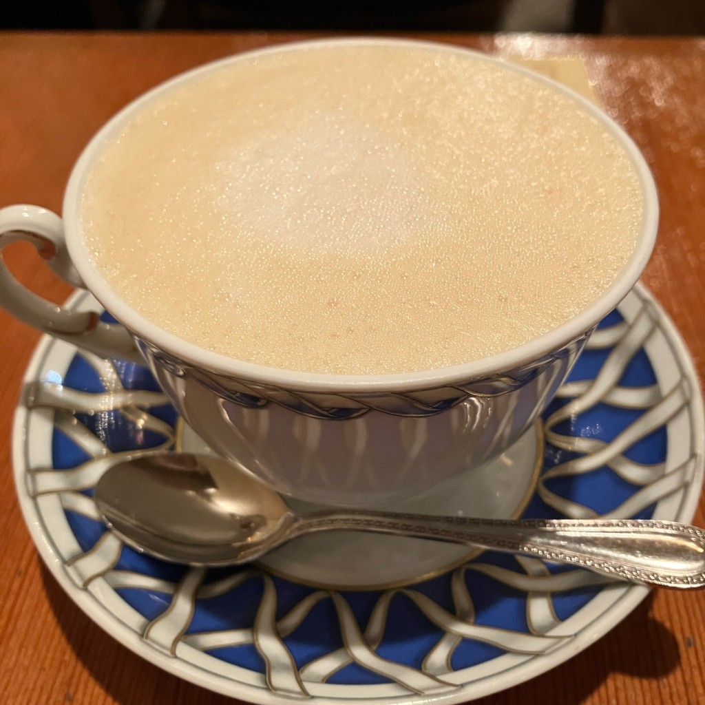 ユーザーが投稿したカフェオレの写真 - 実際訪問したユーザーが直接撮影して投稿した銀座喫茶店十一房珈琲店の写真