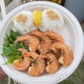 PLAIN - 実際訪問したユーザーが直接撮影して投稿した平良ハワイ料理Harrys Shrimp Truckの写真のメニュー情報