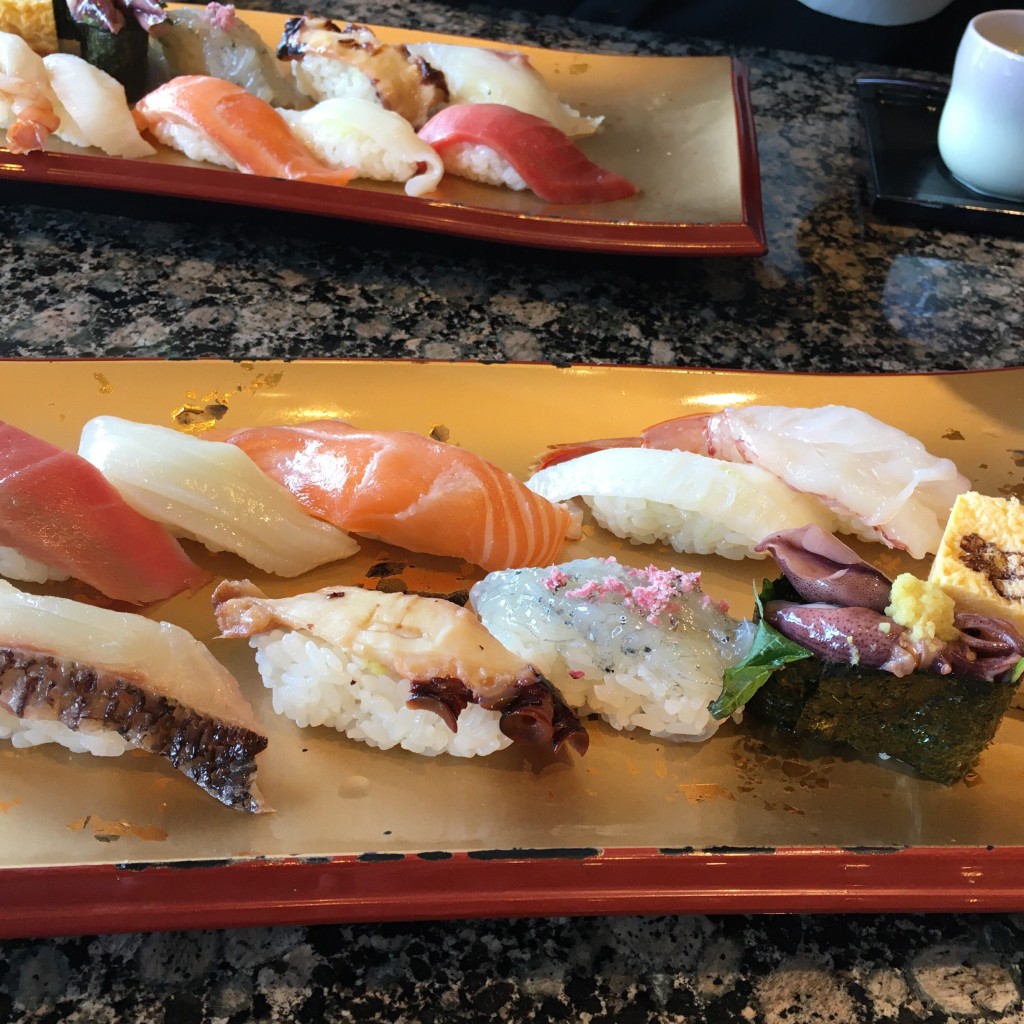 ユーザーが投稿したホリデー春味握りランチの写真 - 実際訪問したユーザーが直接撮影して投稿した下高野回転寿司がってん寿司 杉戸店の写真