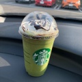 抹茶クリームフラペチーノ - 実際訪問したユーザーが直接撮影して投稿した下高間木カフェスターバックスコーヒー 真岡店の写真のメニュー情報