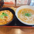 丼&うどんセット - 実際訪問したユーザーが直接撮影して投稿した片縄北うどんほり野 麺工房の写真のメニュー情報