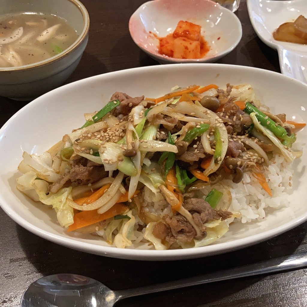 ユーザーが投稿したプルコギの写真 - 実際訪問したユーザーが直接撮影して投稿した大島韓国料理ジンゴゲ029の写真
