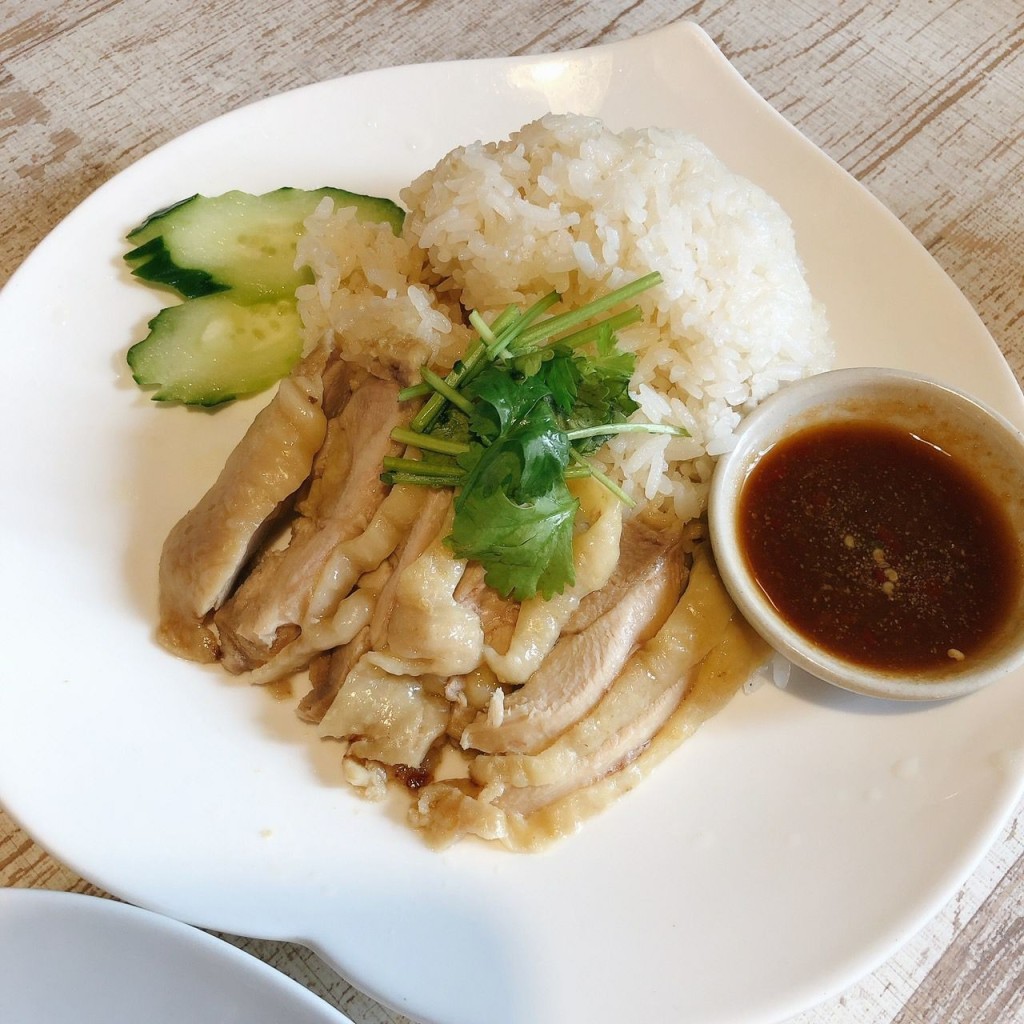 ユーザーが投稿したカオマンガイの写真 - 実際訪問したユーザーが直接撮影して投稿した湯島タイ料理サイアム食堂 湯島店の写真