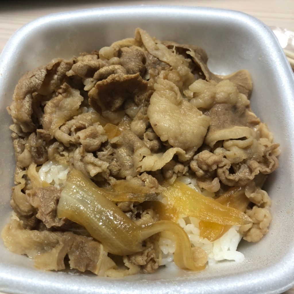 ユーザーが投稿した牛丼並 つゆだくの写真 - 実際訪問したユーザーが直接撮影して投稿した加古川町南備後牛丼吉野家 250号線加古川備後店の写真