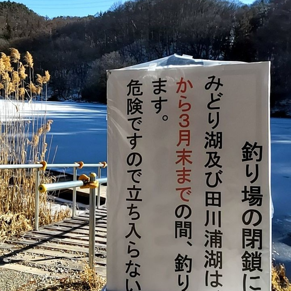 実際訪問したユーザーが直接撮影して投稿した金井湖沼 / 池田川浦湖の写真